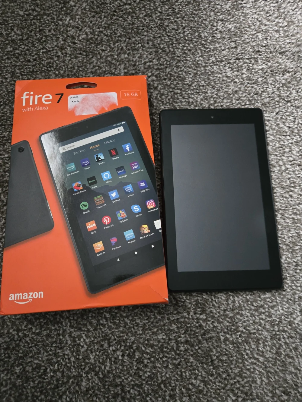 Amazon Fire 7 Tablet - Black